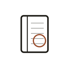 Research notebook icon